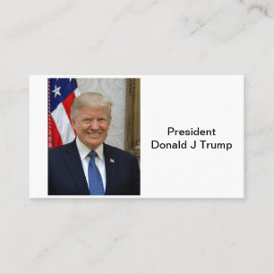 45大統領ドナルド・トランプ 名刺