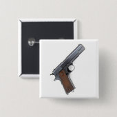 .45子馬のピストル 缶バッジ (正面&裏面)