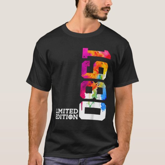 45年45th誕生日限定版1980 tシャツ (正面)