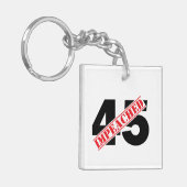 45弾劾 キーホルダー (正面左)