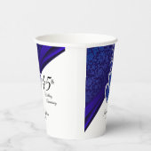 45日/65日サファイヤ結婚記念日 紙コップ (右)