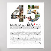 45歳の誕生日を愛する理由 ポスター (正面)