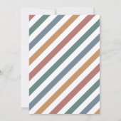 45歳モダン誕生日パーティーヒョウ印刷エレガント 招待状 (裏面)