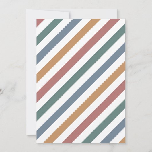 45歳モダン誕生日パーティーヒョウ印刷エレガント 招待状 (裏面)