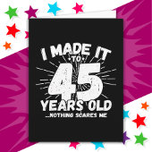 45歳皮肉ミームおもしろい45誕生日 カード