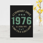 45歳 誕生日伝説 45回目の誕生日 カード (黄色い花)