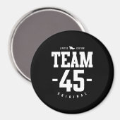 45歳 – 45誕生日ギフトおもしろい マグネット (正面/裏面)