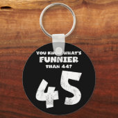 45歳Funnier 44とは キーホルダー (正面)