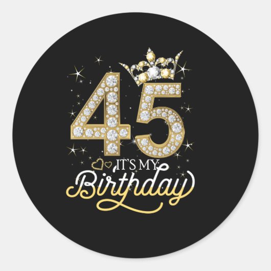 45番目のダイヤモンドクラウン45で素晴らしい ラウンドシール (正面)