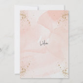 45番目の誕生日招待状 招待状 (裏面)