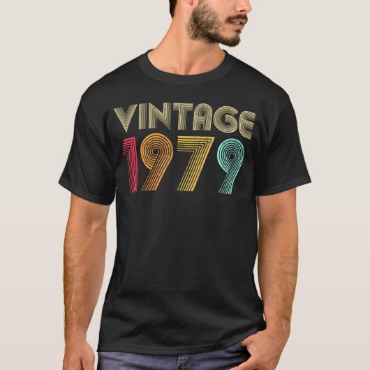 45番目の誕生日1979 45年 Tシャツ (正面)