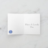 45結婚周年 カード (内部)