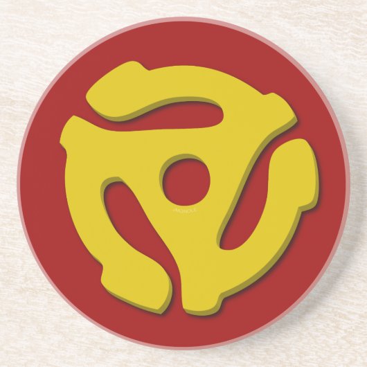 45記録的なアダプター コースター (正面)