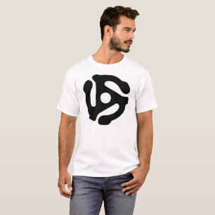 45記録的なアダプター Tシャツ