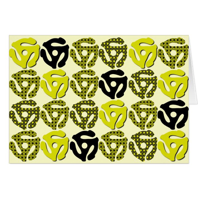 45記録的な挿入物の空白のなカード (正面横)