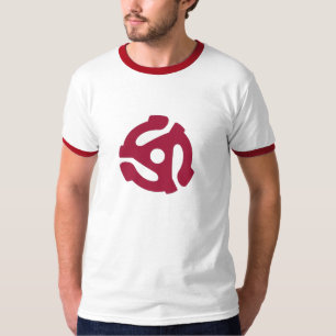 45記録的な紡錘 Tシャツ