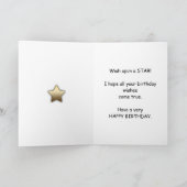 45誕生日(スーパースター) カード (内部)