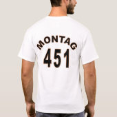 451ジャージー Tシャツ (裏面)