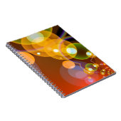 451デジタルフラクタルジオメトリアート背景WAL ノートブック (右側)