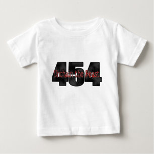 454大きいブロックの獣 ベビーTシャツ