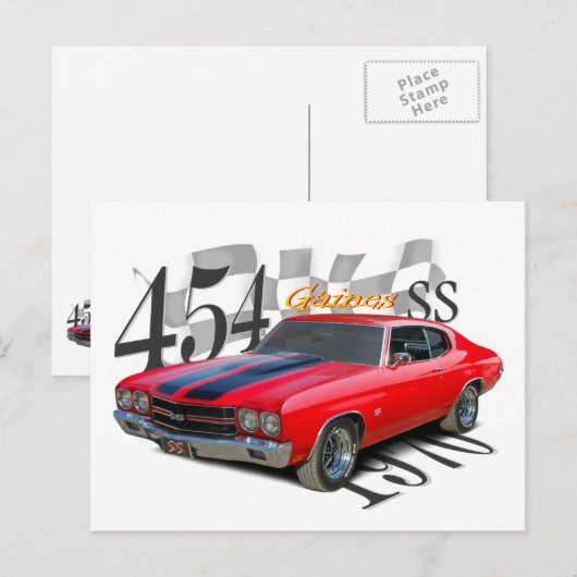 454 SS ポストカード (正面/裏面)