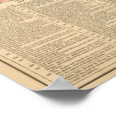 455年から1066年までのアングロサクソンのタイムライン ポスター (角)