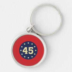 「45」キーチェーン キーホルダー