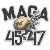 45 | 46盗難 | 47トランプ2024 シール (正面)