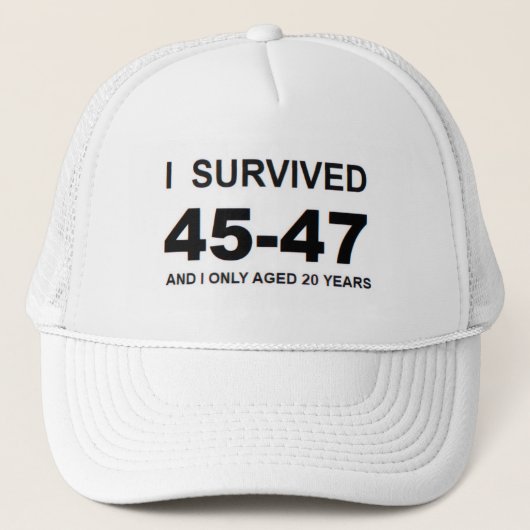 45-47を生き延びた キャップ (正面)