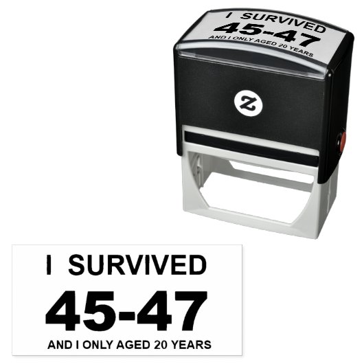 45-47を生き延びた セルフインキングスタンプ (インサイチュ)