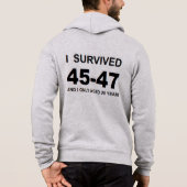 45~47を生き延びた パーカ (裏面)