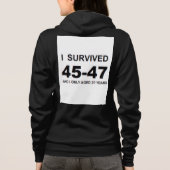 45-47を生き延びた パーカ (裏面)