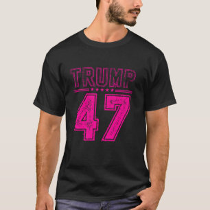 45 47トランプヴィンテージアメリカ国旗トランプ2024 Tシャツ