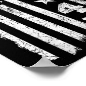 45 47トランプヴィンテージアメリカ国旗2025大統領選挙 ポスター (角)