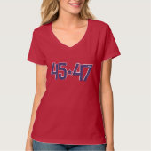 45 47トランプ2024 Tシャツ (正面)