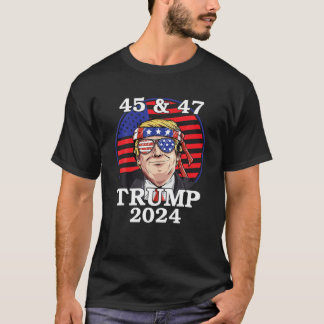 45 47トランプ2024 Tシャツ