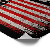 45 47トランプ2025米国国旗 ポスター (角)