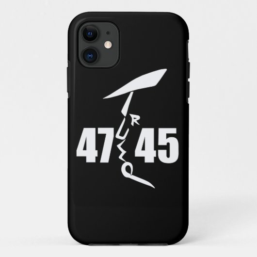 45 47トランプ Case-Mate iPhoneケース (裏面)