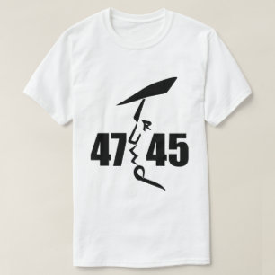 45 47トランプ Tシャツ