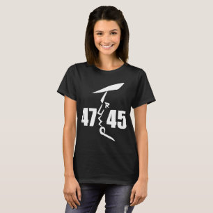 45 47トランプ Tシャツ