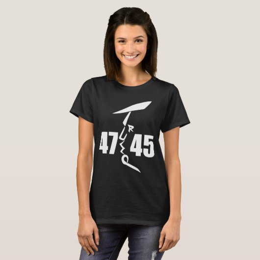 45 47トランプ Tシャツ (正面フル)