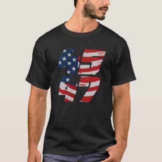 45 47ライトフラッグMens値Tシャツ Tシャツ