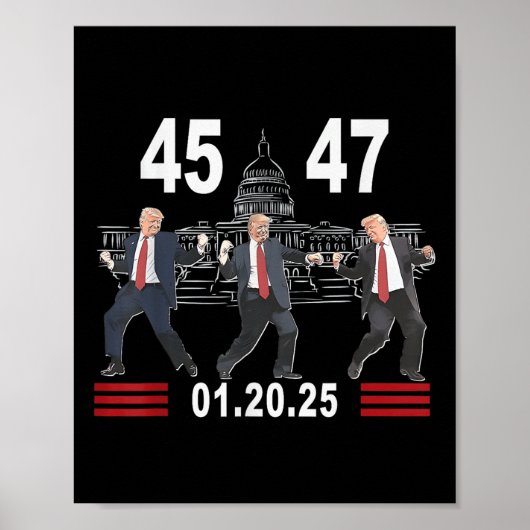 45 47大統領勝利ダンス就任式の日202 ポスター (正面)