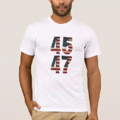 🇺🇸 45-47愛国的Tシャツ🇺🇸 Tシャツ (正面)