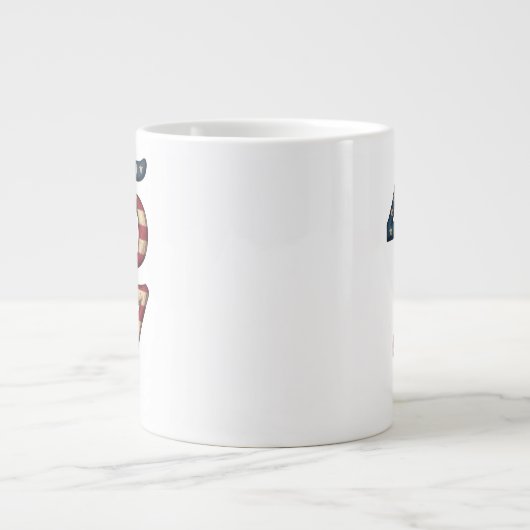 45-47社長トランプ ジャンボコーヒーマグカップ (正面)