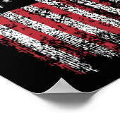 45 47米国国旗の大統領ドナルド ポスター (角)