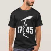 45 47 トランプ Tシャツ (正面)