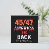 45/47 America is Back Show Your Americanプライド 招待状 (スタンド正面)