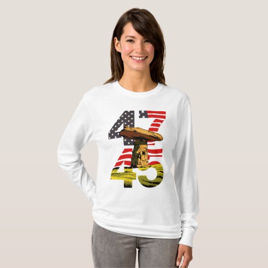 45 47 america tシャツ (正面フル)