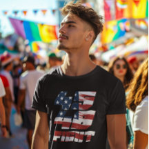 45 48ファイトメンズバリューTシャツフラグの背景